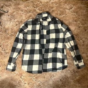 Mens Large Hollister Flannel Shirt
